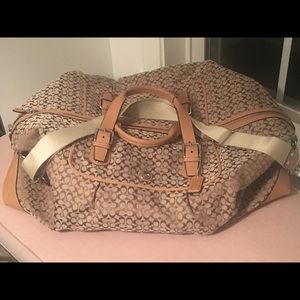 Coach overnight bag